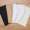 22X11cm kraft beige black paper Envelope Message Card Letter Stationary Storage Paper Gift No. 5 Envelope