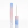 Vide Lip Gloss Tube Rose Gradient bleu à lèvres Rouge à lèvres Glaze Tube bricolage cosmétique Emballage conteneur 50pcs / lot