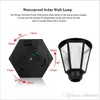 Illuminazione esterna Giardino/Cortile/Percorso/Patio Lampada da parete solare Lampada solare popolare 1000mAh Batteria Ni-MH Decorazione solare Lampada da parete