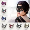 39 styles Halloween party Mask Lady Sexy Lace black Eye Mask Masquerade Black Cutout Blinder Fancy Dress Costume Cosplay Party props