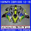 Iniezione giallo Nuovo colore Per HONDA CBR 1000RR CBR1000RR 12 13 14 15 16 273HM.18 CBR 1000 RR CBR1000 RR 2012 2013 2014 2015 2016 Carenature