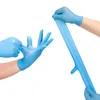 Stock High Quality100Pcs Disposable Nitrile Gloves Waterproof Allergy Free Latex Universal Kitchen/Dish Washing/Garden Gloves FS9518