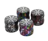 New Aluminum Alloy Four-Layer Flash Smoke Grinder 50mm Manual Metal Smoke Grinder