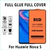 3D volledige dekking gehard glas voor Huawei P40 Mate30 Lite Mate30 Pro Nova5i P Smart 2019 Y6 Y7 2019 P20 Mate20 Lite Y6 2018