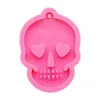 Halloween Ghost Head Skull Silicone Keychains Mold Silicone Mold DIY Jewelry Making Epoxy Resin Mold Cake Decorating Sugar Craft Tools