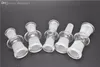 Glass drop down adapter wholesale adapters for bongs 18 mm to 14 mm with male female grinding mouth clear joint hotest glass adapter