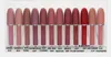 Make-up 12 Farben Matte Lipgloss Lippen Glanz flüssiger Lippenstift natürlicher, langlebiger wasserfester Lipgloss Kosmetik