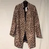 Female coat for Women Coat Winter Warm Fashion Leopard Printing Women's Coats Jacket casaco