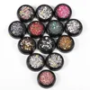 INS STYLE 16COLORS NAIL Smycken Mixed Square Borr Flat Bottom Diamond Fototerapi En NewYork Storm 5