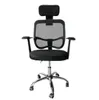 Hot Sales !!! Grossistnivå Gratis frakt Mesh Back Gas Lift Back Tilt Justerbar Office Swivel Chair + Neadrest + Armstöd