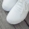 Hot Sale-Sneakers White Coconut Shoes Woman Female Version Harajuku Breathable Elastic Socks Wild Sports Shoes Lightweight Fitness