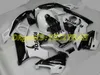 Kit de carénage de moto personnalisé pour Honda CBR600F3 97 98 CBR600 F3 1997 1998 Ensemble de carénages en plastique ABS blanc noir + cadeaux HQ21