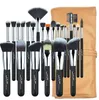 Ensemble de pinceaux de maquillage professionnels Kit fond de teint pour les lèvres fard à joues fard à paupières cils correcteur brosse outil 24 pièces/ensemble