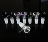 Ny design glasskålar tjockt heady glasskål med handtag tratt dab oljeplattor tillbehör dhl hsb004-5