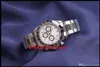 Relojes Mens Watches Ceramic Bezel Fashion White Dial Bracelet Складывание застежка мужчина все 3 циферблата