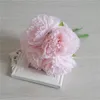 Vijf hoofden van koninklijke Peony Europese bruiloft decoratieve kunstbloemen woondecoratie pioen pioen bouqut bruid bedrijf nep bloemen groothandel