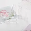 20 adet 8 ml Lipgloss Plastik Şişe Boş Şeker Dudak Parlatıcısı Tüp Eyeliner Kirpik Konteyner Mini Bölünmüş Konteynerler