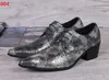 Scarpe eleganti per il tempo libero da uomo di vendita calda Scarpe allacciate in pelle alla moda per impiegati di feste da uomo