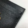 Echtes Leder Kleine Brieftaschen Halter Mode Frauen Metall Biene Bank Karte Paket Münze Tasche Karte ID Halter Geldbörse Frauen Dünne brieftasche Po2440