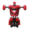 Rimborso danni 2In1 RC Auto Sportiva Trasformazione Robot Modelli Telecomando Deformazione Giocattolo da combattimento RC Regalo per bambini