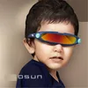 Dzieci Okulary X Mężczyźni Osobowość Laser Eyeglasses Cool Robots Okulary przeciwsłoneczne Driving Goggles Dla Dziecka UV400 Mix Kolory Hurtownie