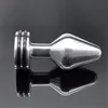 Электростимуляция Matel Butt Plug Анальный Speculum Plug Фаллоимитатор Электрический Шок Стимуляция Гей Простат Массаж Секс-Игрушки Для Мужчин Y190716