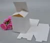 50pcs Blanche-cadeaux en papier blanc en papier blanc kraft pour bonbons bricolage à la main Boîte de savon petit échantillon de bougies de bougie 9424767