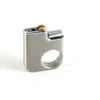 New Arrival Cigarette Accessories Ring Torch Butane Gas Lighter Ring Rotation Metal Cigarette Lighters For Man Gift