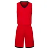 2019 New Blank Basketball jerseys printed logo Mens size S-XXL cheap price fast shipping good quality Red Black RB011