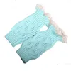 50 Paia 9 colori Polsini per stivali da donna all'uncinetto Toppers in maglia Calzini per stivali Scaldamuscoli invernali Calcetines Mujer