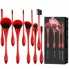 10pcs Makeup Brushes Set Cosmetic Foundation Powder Blush Eye Shadow Makeup Tools 3 Colors Available J1545