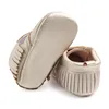 Moccasin First Walkers Newborn Baby Shoes Toddler Prewalker Shoes Baby Boy Girl Pu Tassel Pendant Leather Shoes