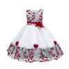 2019 Abito da sera formale in pizzo Abito da sposa Tutu Abito da principessa Ragazze di fiore Abbigliamento per bambini Festa per bambini Per vestiti per ragazza bLE2387880956