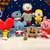 BT21 Spielzeug Weihnachten Plüsch-Puppen Bts Plüschtier Kpop Weiche Puppe Neu kommen Geschenk für Kinder