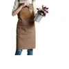 Önlükler Senyue Yetişkin Önlük Tuval Çiçek İş Giysileri Barbekü Mutfak Kadın Custom1