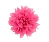 Grampos de cabelo de bebê 3,5 polegadas para meninas Chiffon Flowers Grampos de cabelo Acessórios de cabelo Boutique Flor de fita com clipe Moda infantil Presilhas