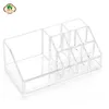 MSJO Acrylic Makeup Organizer Clear Nail Polish Displayhållare Kosmetisk Hudvård Skåp Läppstift Brush Organizer Storage Box