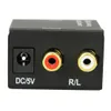 3.5mm jack 2 * rca digitaal naar analoge audio converter versterker decoder optische vezel coaxiale signaal naar analoge DAC spdif stereoo