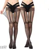 Grande taille évider collants dentelle Sexy bas femme cuisse haute résille broderie Transparent collants femmes dentelle bonneterie