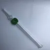 Yaklaşık 20cm Renkli Cam Çanak Kalın Pyrex Heady Cam Tütün Su Boruları ile Pipe Sigara En Yeni cam yağ yakıcı boru El