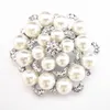 100% Good Quality Gold Plated Crystal Flower Pin Brooches 6PCS/Lot Hot Sale! Wedding Bouquet Party Brooch BQ0001