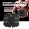 Electric Abdominal Muscle Stimulator Trainer Exerciser Unisex Smart Fitness Gym Stickers Body Slimming Massager Pad