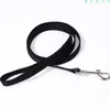 200 pz/lotto Larghezza 1.5 cm Lungo 120 cm Nylon Guinzagli per cani Pet Puppy Training Straps Nero / Blu Cani Guinzaglio per cintura in corda di piombo # 38695124