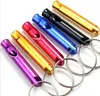 LifeSaving Fluitje Creatieve oproepen Aluminium Aluminium Anodische Oxidatie Behandeling Emergency Tool voor Camping Wandelen Honden Training Fluitjes