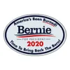 free shipping 12 types New Styles Donald Trump 2020 Bernie Magnetic refrigerator sticker 14x9cm Trump Fridge Magnets Wall Bernie Sticker