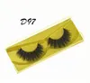 Mink Eyelash Falska ögonfransar Naturlig lång Fake Eyelash Extension Tjockt Kors Faux 3d Mink Eyelashes Eye Makeup Gratis frakt