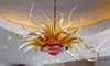 Murano glas blomma ljuskrona Italien ledd hängande ljus vardagsrum möbler art deco handgjorda blåst glas ljuskrona belysning