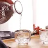 Carafe à décanter en verre épais transparent, refroidisseur de bouteille, tasses à shot, verres pour saké froid, vin, liqueur, esprit, artisanat, verrerie japonaise, maison, restaurant