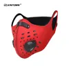 XINTOWN Maschere da ciclismo Maschera antinquinamento al carbone attivo Antipolvere Mountain Bicycle Sport Maschere da ciclismo su strada Face Cover159E