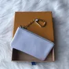 4 kleuren SLEUTELPOUCH Damier leer bevat hoge kwaliteit mannen klassieke vrouwen sleutelhouder portemonnee kleine lederen sleutelportefeuilles